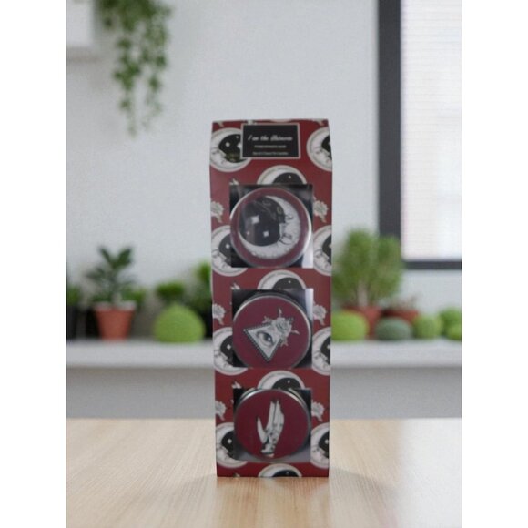 I Am The Universe Candle Set Travel Tin Pomegranate Noir Scented Decor Gift New - Picture 1 of 9